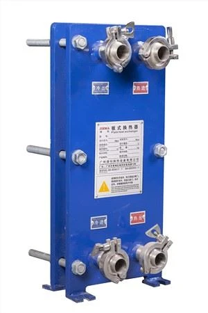 Plate-and-Frame Exchanger For Diesel Engine Cooling