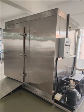 Visiting New Production Line-Cold Room