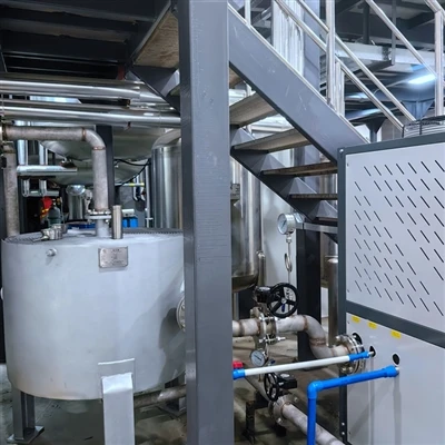 Thermal Oil Cooling Heat Exchanger And Cooling System Installed