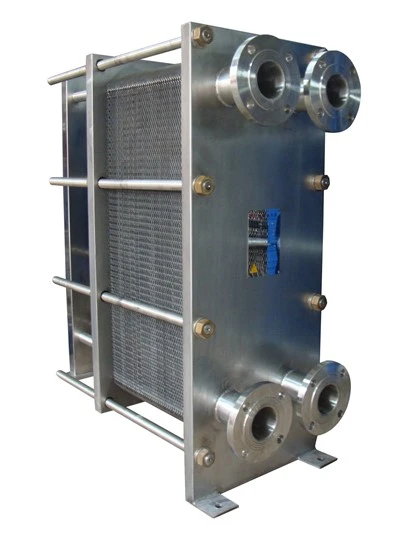 5t/h Vegetable Oil/Olive Oil Plate Cooler With Food Grade SS 304
