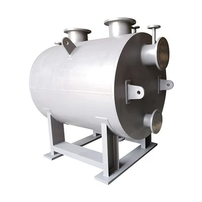 Plate And Shell Heat Exchanger For Food Refrigeration