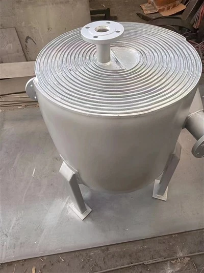 Spiral Plate Heat Exchanger For Cooling Malt In Brewery