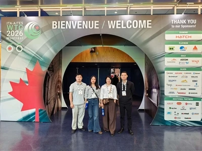 We Are in WORLD TUNNEL CONGRESS 2026