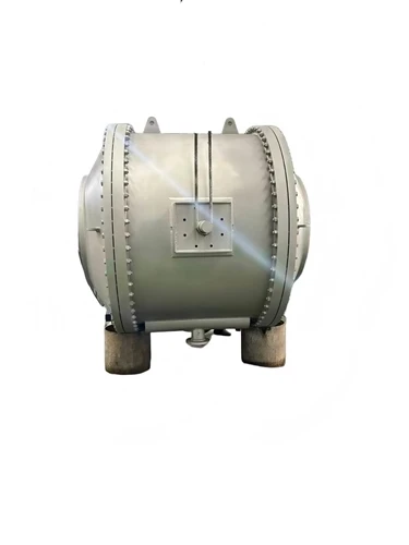 Spiral Plate Heat Exchanger With A Heat Transfer Area Exceeding 400 Square Meters Successfully De...