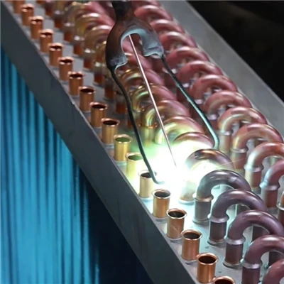 AIR COIL FIN CONDENSER IN REFRIGERATION